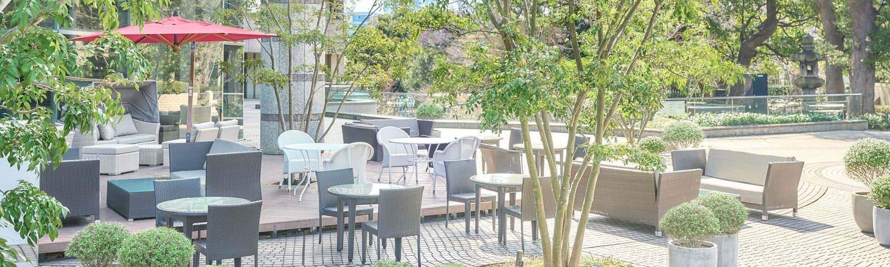 テラス ラウンジ ダイニング G 東京マリオットホテル